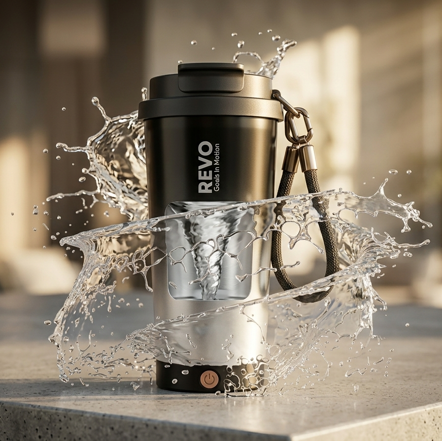 Revo Cup Black and Silver
