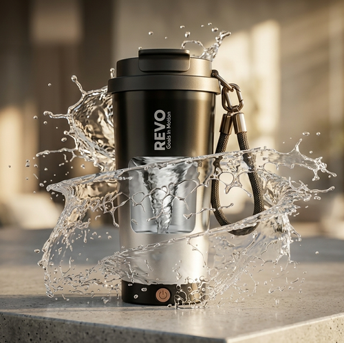 Revo Cup Black and Silver