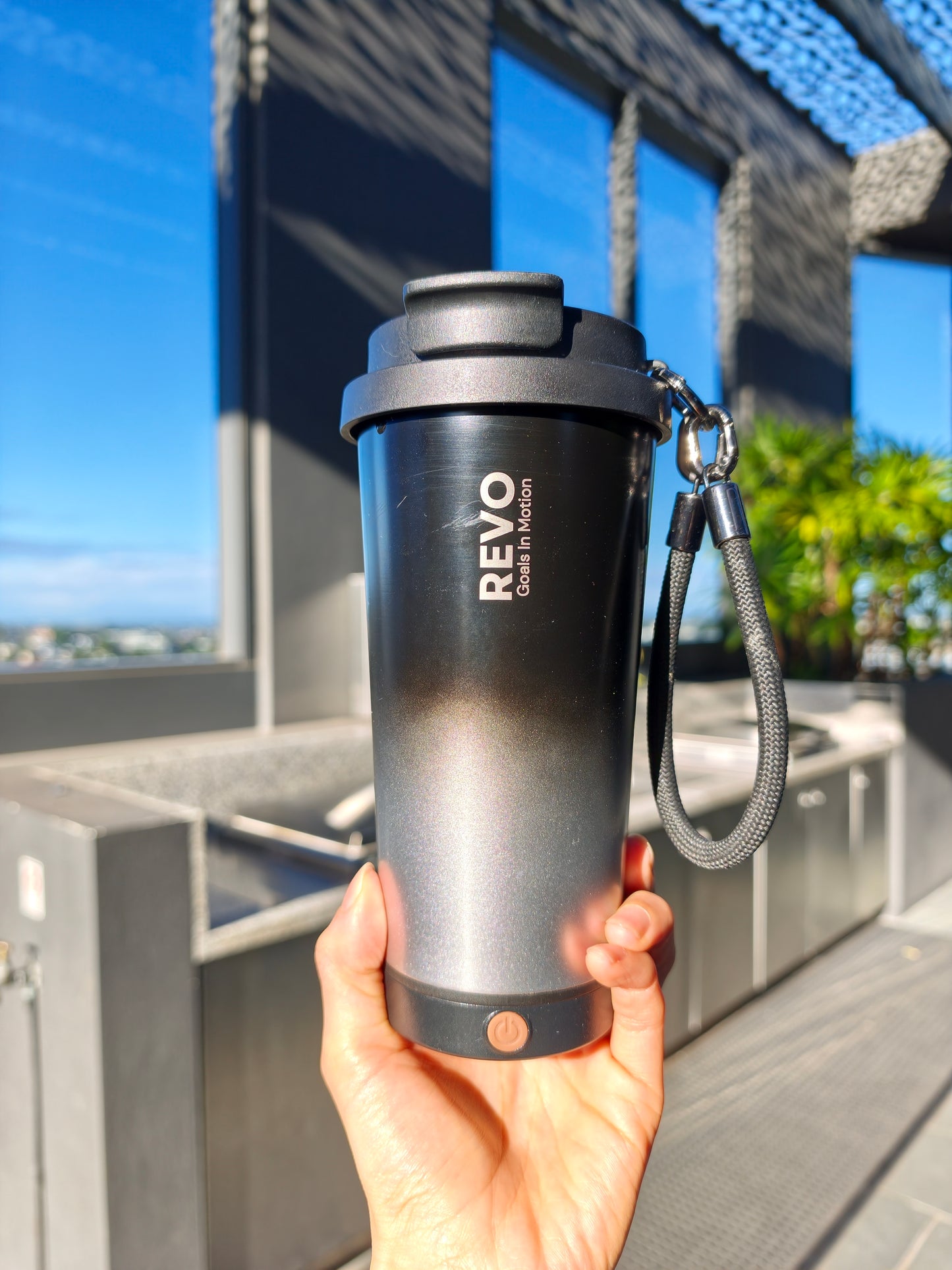Revo Cup Black and Silver