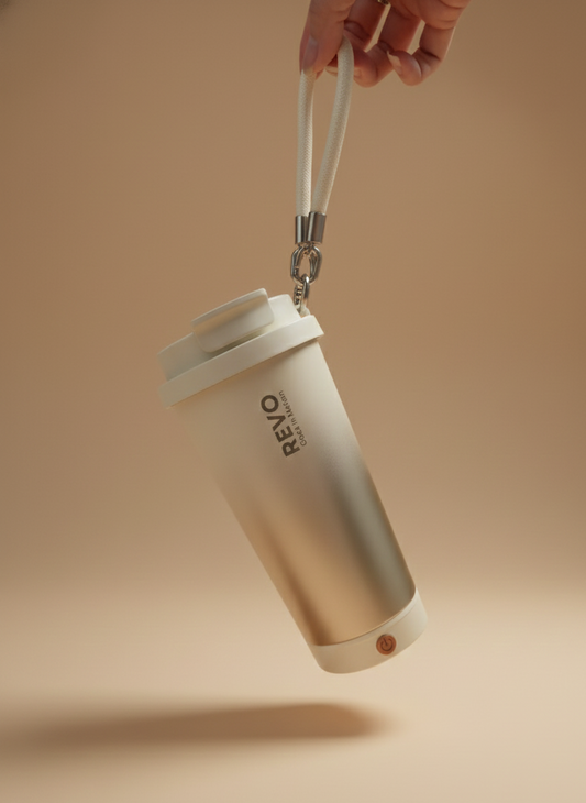 Revo Cup Cream and Champagne Gold