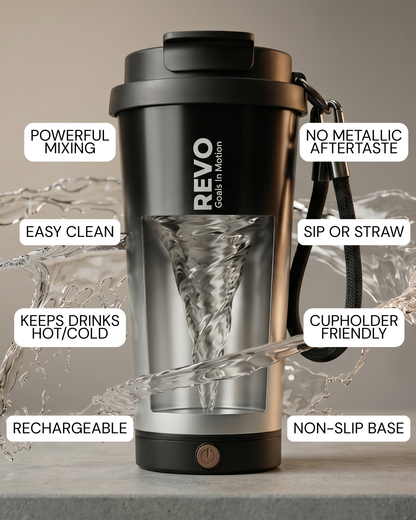 Revo Cup Black and Silver