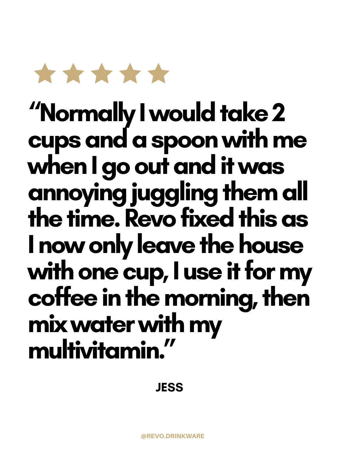 BEST VALUE Besties Bundle Pack 2 Revo Cups + Free Shipping (Black and Cream)
